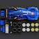 Hot Wheels Brickshop Cadillac Project GTP Hypercar Building Set, Yellow Wheels Edition, 236 PCS