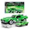 Hot Wheels Brickshop Custom &rsquo;68 Camaro Building Set with Die-Cast Car