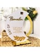 Rness Ramadan Calendar Rotary Date Design, Eid Home Decorations Moon-Shaped Acrylic 30-Day Countdown for Office &amp; Table, DIY Gift &zwnj;s (White)