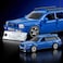 Hot Wheels Brick Shop Audi RS2 Blue Building Set Model Car
