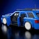Hot Wheels Brick Shop Audi RS2 Blue Building Set Model Car
