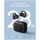 Anker Soundcore C50i Open-Ear True Wireless Earbuds Black, 28H Playtime, AI Clear Calls