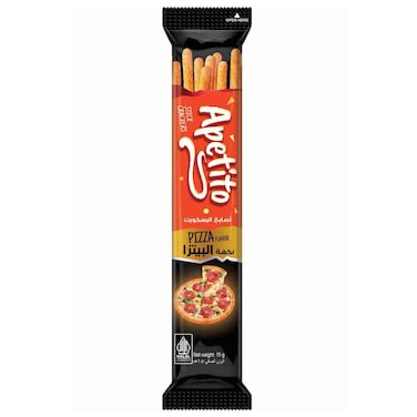 روما أبيتيتو أعواد مقرمشات بنكهة البيتزا، 18.5 غرام