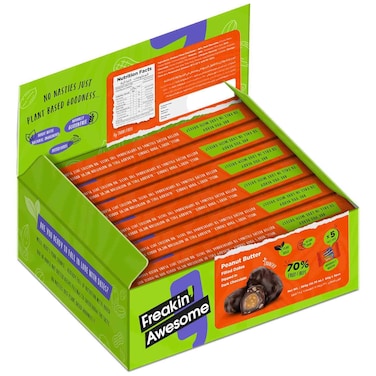 Freakin Awesome Peanut Butter Chocolate Dates, 60g, Pack of 6