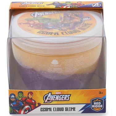 Marvel Avengers Cloud Slime Yellow and Purple, 220ml
