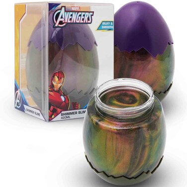 Marvel Avengers Shimmer Slime Egg, 420ml