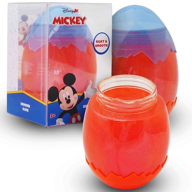 Disney Mickey Shimmer Slime Red, 420ml, Ages 3+