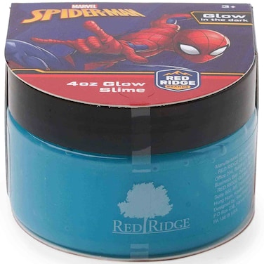 Marvel Spider-Man Glow Slime Blue, 4oz, Ages 3+