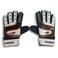 Lescon Strive Kids Latex Grip Goalkeeper Gloves, Orange and White, Medium