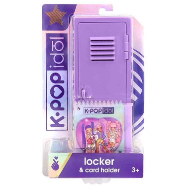 Kpop Idol Locker and Card Holder with Accessories, For Ages 3 Plus