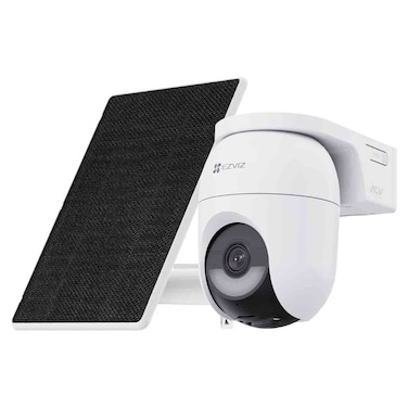 Ezviz CB8C Solar-Powered Pan/Tilt 4G and Wi-Fi Outdoor Security Camera Kit with Smart Tracking