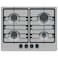 Bosch Built-In Gas Hob PGP6B5K60L, 60 cm, 4 Burners, Stainless Steel