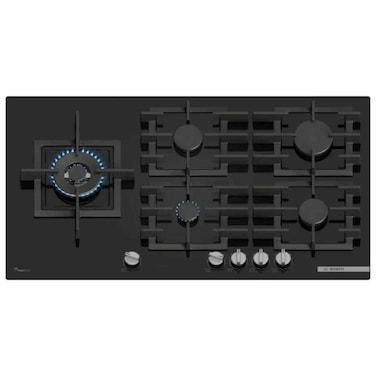 Bosch Built-In Gas Hob PPM9A6I40M, 90 cm, 5 Burners, Gas, Black