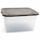 HomePro Italian Storage Multi-Use Storage Box with Lid, 38L, 50x38x27cm, Assorted Colors