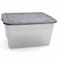 HomePro Italian Storage Multi-Use Storage Box with Lid, 38L, 50x38x27cm, Assorted Colors