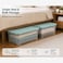 HomePro Italian Storage Multi-Use Storage Box with Lid, 38L, 50x38x27cm, Assorted Colors