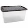 HomePro Ecostorage XL Multi-Use Storage Box with Lid, 51L, 60x40x30cm, Assorted Colors