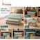 HomePro Ecostorage XL Multi-Use Storage Box with Lid, 51L, 60x40x30cm, Assorted Colors