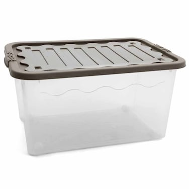 HomePro Ecostorage XL Multi-Use Storage Box with Lid, 51L, 60x40x30cm, Assorted Colors