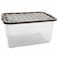 HomePro Ecostorage XL Multi-Use Storage Box with Lid, 51L, 60x40x30cm, Assorted Colors