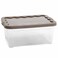 HomePro Ecostorage S Multi-Use Storage Box with Lid, 14L, 40x30x17cm, Assorted Colors
