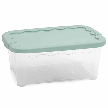 HomePro Ecostorage S Multi-Use Storage Box with Lid, 14L, 40x30x17cm, Assorted Colors
