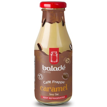 Balade Cafe Frappe Caramel Low Fat Milk Drink, 270ml