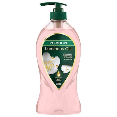 Palmolive Luminous Oils Byron Bay Rosewood and Jasmine Body Wash, 750ml