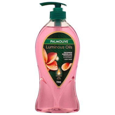 Palmolive Luminous Oils Frangipani Oil and Coconut Body Wash, 750ml