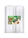 WVacFre 2Pack 11''X50' Food Vacuum Sealer Bags Rolls with Commercial Grade,BPA Free,Heavy Duty,Great for Food Vac Storage or Sous Vide Cooking