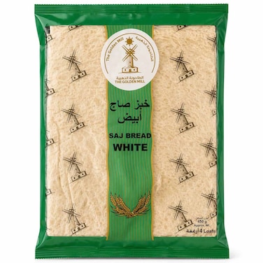The Golden Mill White Saj Bread Large, 450g