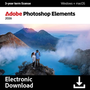 Adobe Photoshop Elements 2026, 3 Year License