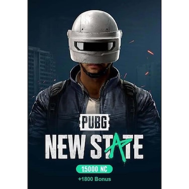 PUBG New State NC Credits 15,000 + 1,800 Bonus