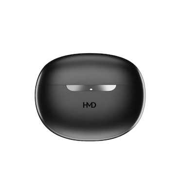سماعات HMD Dub P60 اللاسلكية الحقيقية، مع خاصية إلغاء الضوضاء النشطة، باللون الأسود.