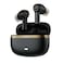سماعات HMD Dub X50 اللاسلكية الحقيقية، مع خاصية إلغاء الضوضاء البيئية (ENC)، باللون الأسود.