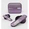 سماعات HMD Dub S60 اللاسلكية الحقيقية، مع تقنية Dolby Audio، وإلغاء الضوضاء البيئية (ENC)، وعمر بطارية يصل إلى 35 ساعة، باللون الأرجواني.