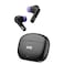 سماعات HMD Dub P70 اللاسلكية الحقيقية، مع خاصية إلغاء الضوضاء النشطة (ANC) وإلغاء الضوضاء البيئية (ENC)، بعمر بطارية يصل إلى 35 ساعة، باللون الأسود.