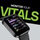 HMD Watch P1 Smartwatch, 1.83-inch LCD,IP67, Bluetooth, Heart Rate, SpO2, Black