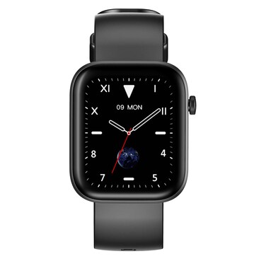 HMD Watch P1 Smartwatch, 1.83-inch LCD,IP67, Bluetooth, Heart Rate, SpO2, Black