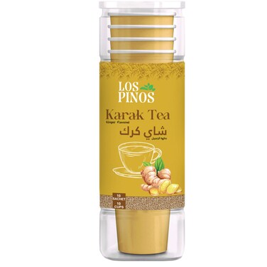 Los Pinos Karak Tea Ginger 10 Cups