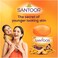 Santoor Skin Moisturising Soap Sandal and Turmeric, 125g, Pack of 4