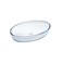 Ocuisine Oval Roaster Glass Oven Dish, 1.6 L, 26 x 18 cm