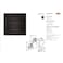 Ariston AO458HSUFB Built-In Electric Oven, 60 cm, Black, Multifunction, 71L, Touch Control, A+ Energy