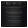 Ariston AO458HSUFB Built-In Electric Oven, 60 cm, Black, Multifunction, 71L, Touch Control, A+ Energy