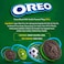 Oreo Cocoa Sandwich Biscuit With Green Vanilla Flavored Cream Football Edition, 35.5g, Pack of 12