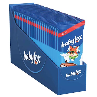 Babyfox Milk Chocolate Bar with Milk Filling, 24g Pack of 30