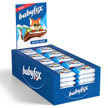 Katrina Babyfox Milk Chocolate Mini 12g Pack of 100