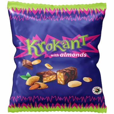 Krokant Almond Chocolate Candy Bar, 500g