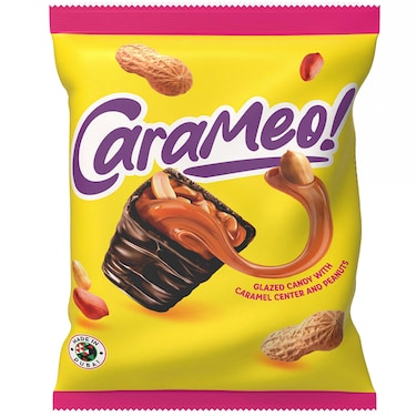 Carameo Glazed Candy Caramel Peanut Candy, Chocolate Coated Candy, 500g