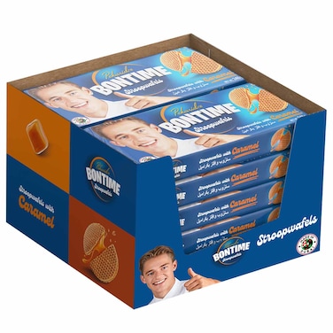 Katrina Bontime Stroopwafels with Caramel 240g Pack of 10